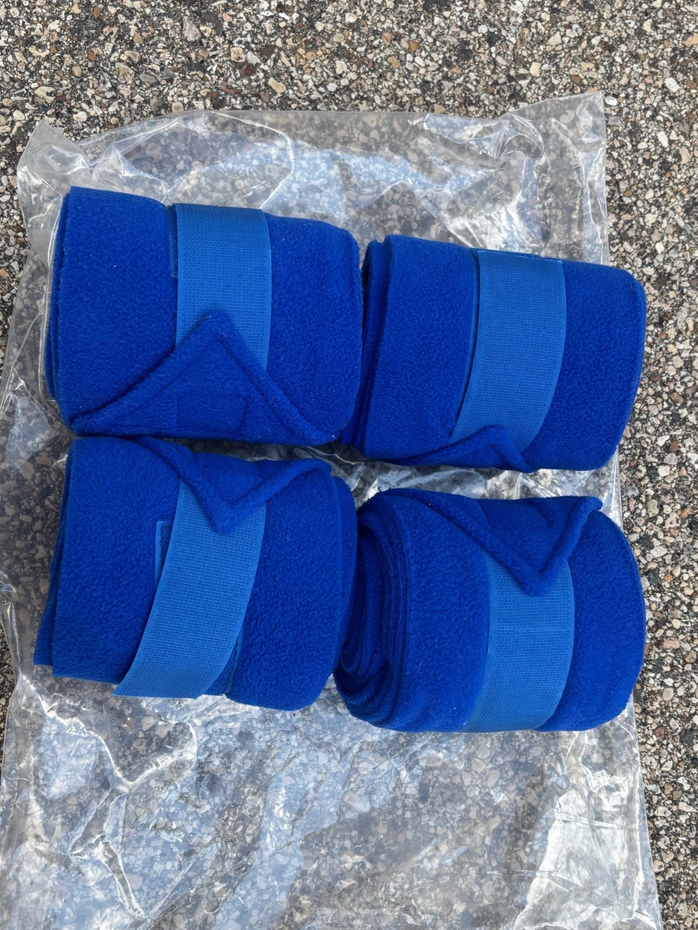 New Blue Horse Polo Wraps